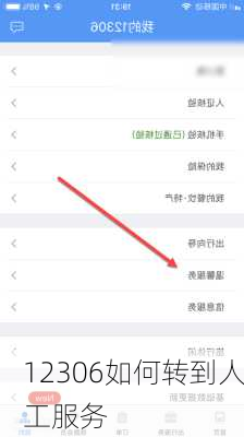 12306如何转到人工服务-第3张图片-欧景旅游网