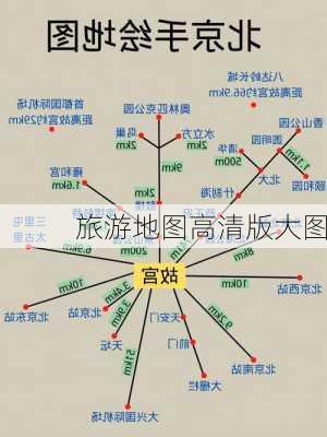 旅游地图高清版大图-第3张图片-欧景旅游网