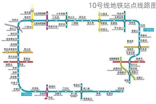 10号线地铁站点线路图-第2张图片-欧景旅游网