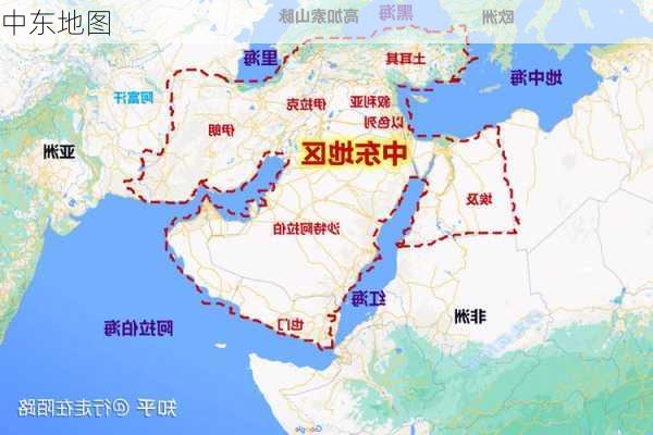 中东地图