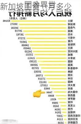 新加坡工资一月多少-第3张图片-欧景旅游网