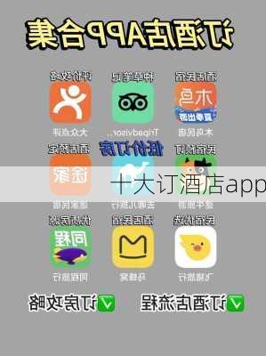 十大订酒店app