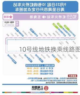 10号线地铁换乘线路图-第3张图片-欧景旅游网