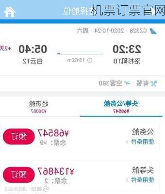 机票订票官网-第3张图片-欧景旅游网