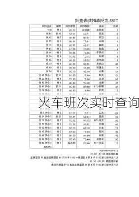 火车班次实时查询-第2张图片-欧景旅游网