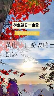 黄山一日游攻略自助游-第3张图片-欧景旅游网