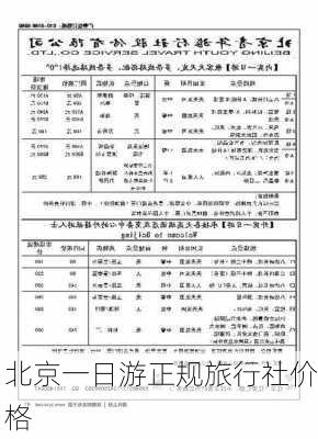 北京一日游正规旅行社价格-第3张图片-欧景旅游网