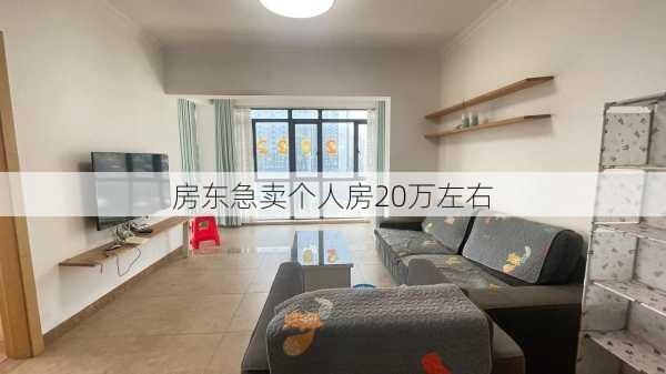 房东急卖个人房20万左右-第3张图片-欧景旅游网