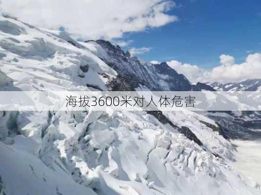 海拔3600米对人体危害-第2张图片-欧景旅游网