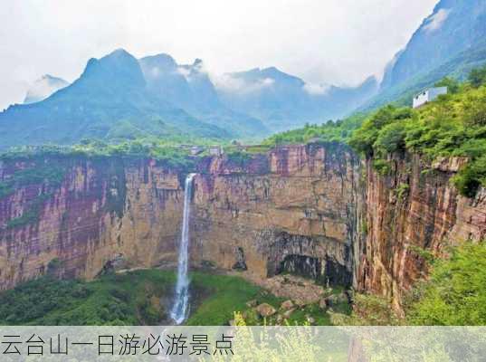 云台山一日游必游景点