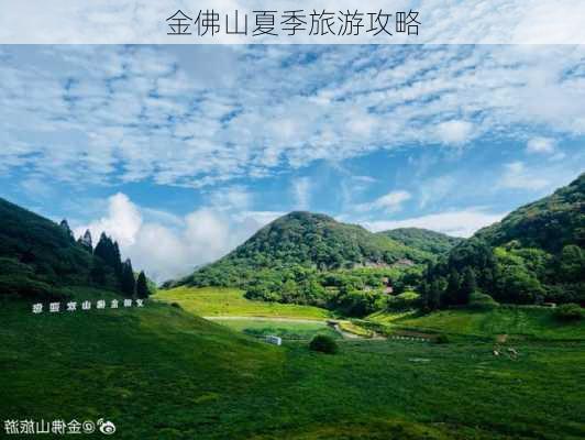 金佛山夏季旅游攻略