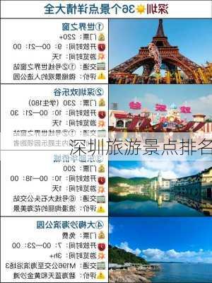 深圳旅游景点排名-第1张图片-欧景旅游网