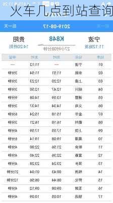 火车几点到站查询-第2张图片-欧景旅游网