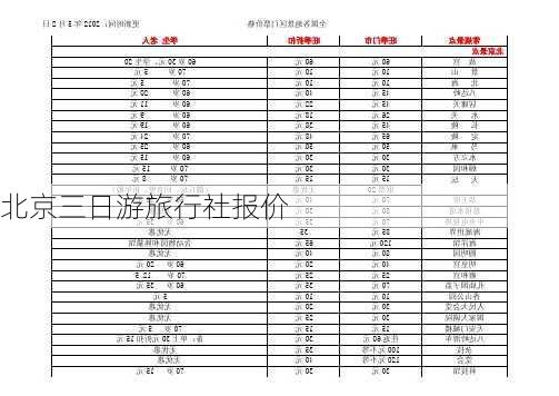 北京三日游旅行社报价-第2张图片-欧景旅游网