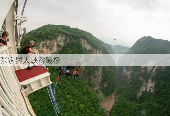 张家界大峡谷蹦极-第1张图片-欧景旅游网