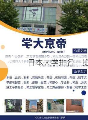 日本大学排名一览