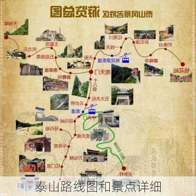 泰山路线图和景点详细-第3张图片-欧景旅游网