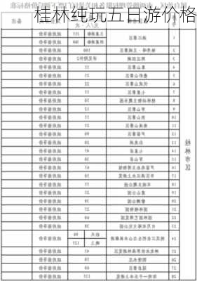 桂林纯玩五日游价格-第2张图片-欧景旅游网