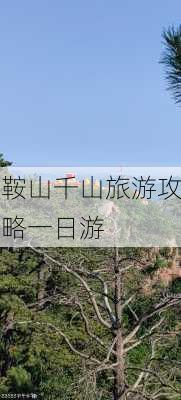 鞍山千山旅游攻略一日游-第2张图片-欧景旅游网