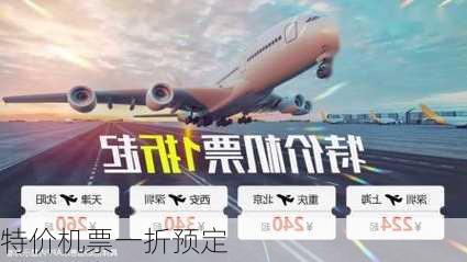 特价机票一折预定-第2张图片-欧景旅游网