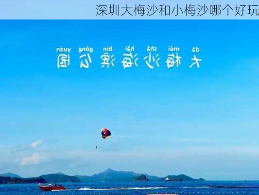 深圳大梅沙和小梅沙哪个好玩-第2张图片-欧景旅游网