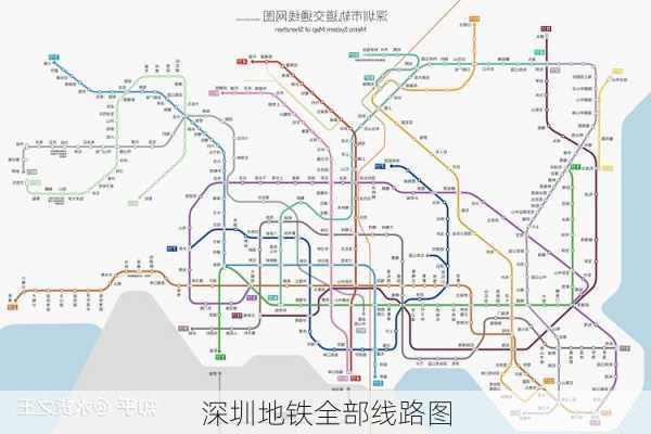 深圳地铁全部线路图-第3张图片-欧景旅游网