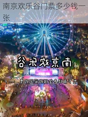 南京欢乐谷门票多少钱一张-第2张图片-欧景旅游网