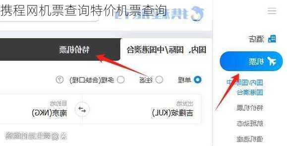 携程网机票查询特价机票查询-第3张图片-欧景旅游网