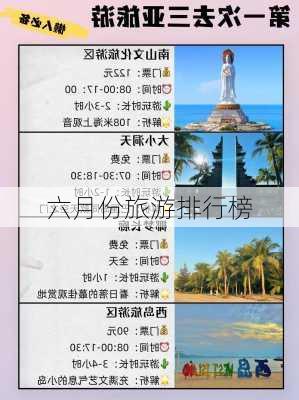 六月份旅游排行榜-第3张图片-欧景旅游网