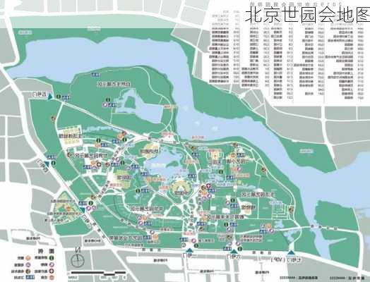 北京世园会地图-第2张图片-欧景旅游网