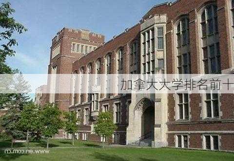 加拿大大学排名前十-第2张图片-欧景旅游网