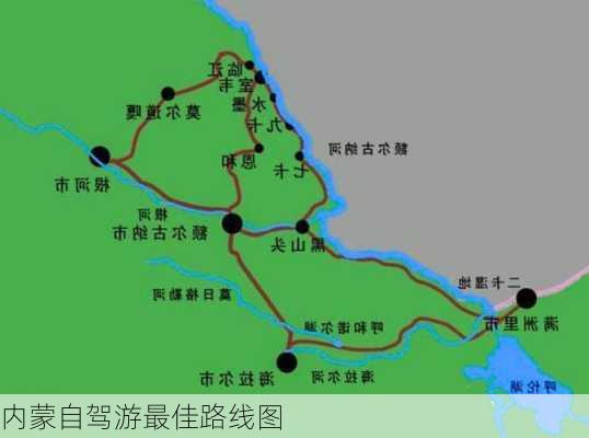 内蒙自驾游最佳路线图-第1张图片-欧景旅游网