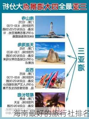 海南最好的旅行社排名