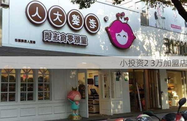 小投资2 3万加盟店-第2张图片-欧景旅游网