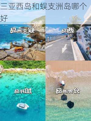 三亚西岛和蜈支洲岛哪个好-第3张图片-欧景旅游网