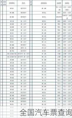 全国汽车票查询-第2张图片-欧景旅游网