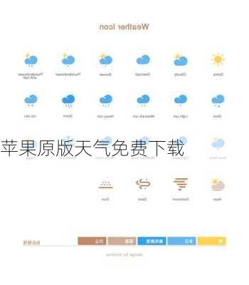 苹果原版天气免费下载-第2张图片-欧景旅游网