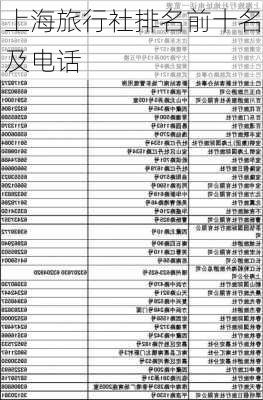 上海旅行社排名前十名及电话-第1张图片-欧景旅游网