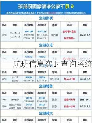 航班信息实时查询系统-第3张图片-欧景旅游网